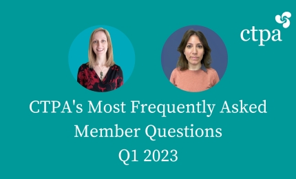 CTPA's Scientific Team Discuss Fragrance Allergens | Members Frequently Asked Questions | Q1 2023