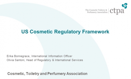 US Cosmetic Regulatory Framework